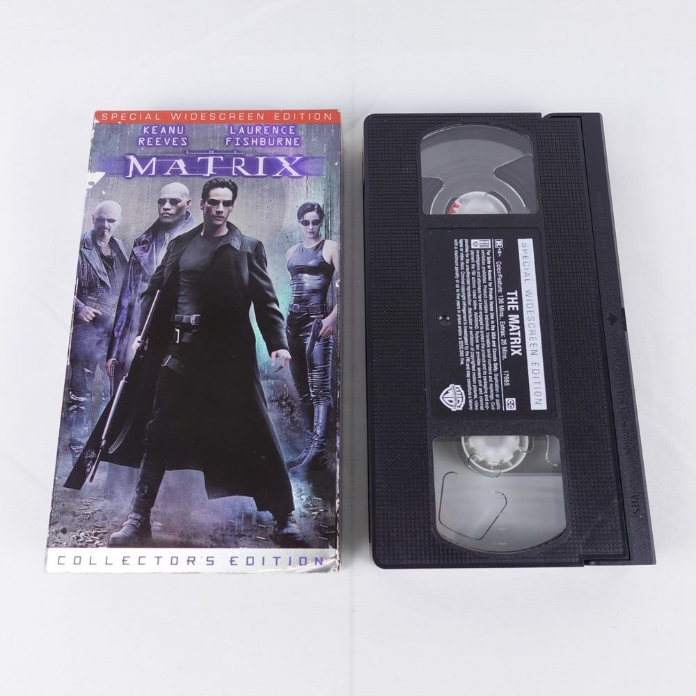The Matrix (VHS, 1999, Collectors Edition, Special Widescreen)  Keanu Reeves